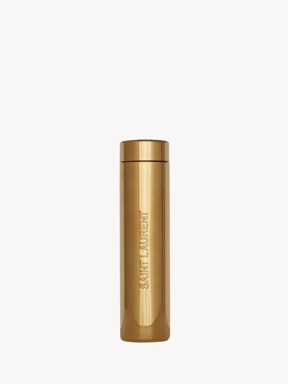 Brand New SAINT LAURENT TRAVEL MUG IN METAL